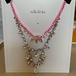 Stella&Dot Neon Dream Statement Necklace